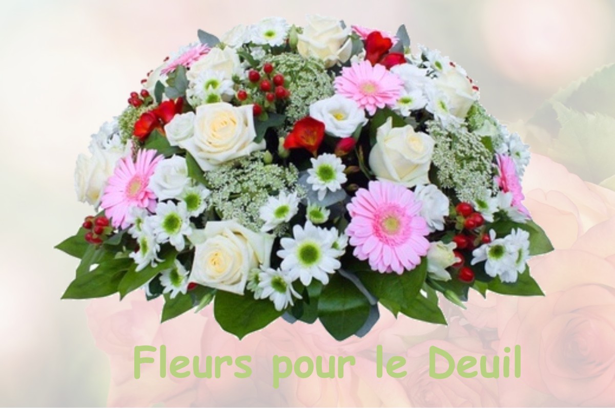 fleurs deuil CROS-DE-GEORAND